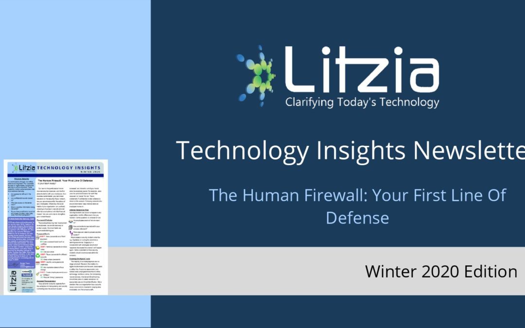 Litzia’s Winter 2020 Newsletter